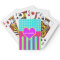 Colorful Rainbow Heart Striped Polka Dots