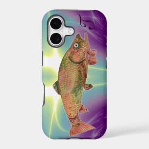 COLORFUL RAINBOW TROUT Monogram