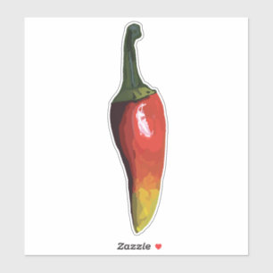 Colorful Red Chili Pepper