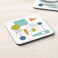 Colorful Retro Flow Chart Mid Century