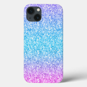 Colorful Retro Glitter And Sparkles iPhone 13 Case