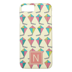Colorful Retro Kite Pattern iPhone 8/7 Case