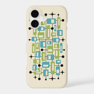 Colorful Retro Mid Century Modern Atomic Abstract