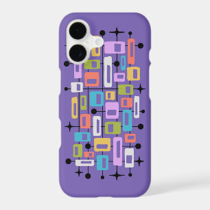 Colorful Retro Mid Century Modern Atomic Abstract