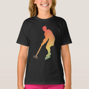 Colorful Ringette Girl Ringette player gifts T-Shirt