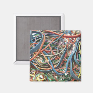 Colorful Rubber Bands Magnet