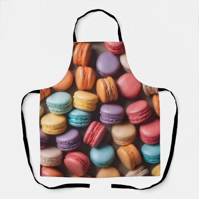 Colorful sandwich cookies apron (Front)