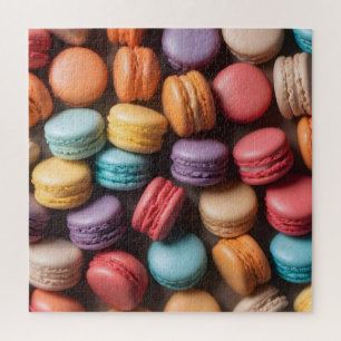 Colorful sandwich cookies jigsaw puzzle
