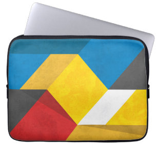 Colorful São Paulo Symbol Laptop Sleeve