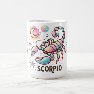 Colorful Scorpio Zodiac Scorpion Astrology Coffee Mug