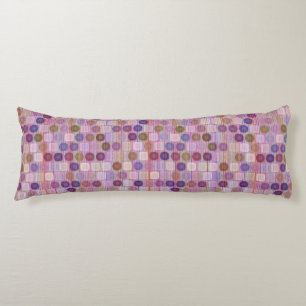 Colorful shapes body cushion