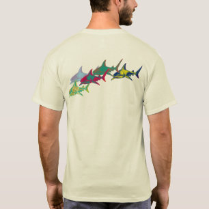 colorful sharks T-Shirt