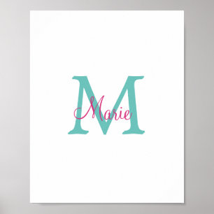 Colorful simple minimal add your text image poster