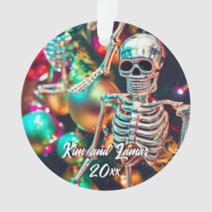  Colorful Skeleton Ornaments Christmas