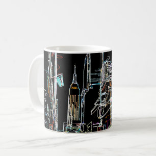 Colorful skyline in Manhattan Coffee Mug