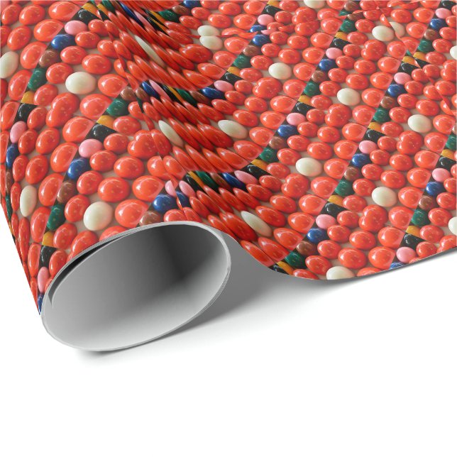Colorful Snooker Balls, Wrapping Paper (Roll Corner)