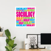 Colorful Sociology Poster (Home Office)