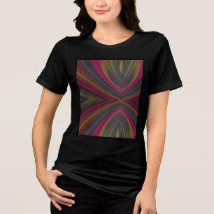 Colorful Soft Sand Waves Tri-Blend Shirt