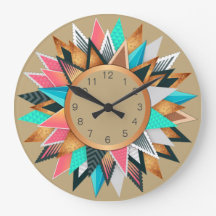 Colorful Southwestern Modern Geometric Pattern