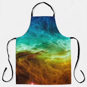 Colorful space nebula background,abstract,astronom apron