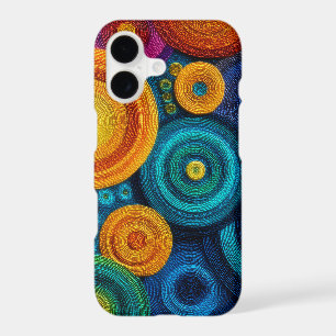 Colorful Spiral Abstract Pattern Geometric Swirl