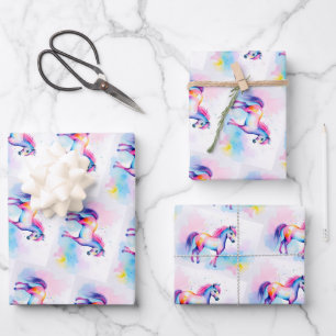 Colorful Spirit Pony 2 Wrapping Paper Sheets
