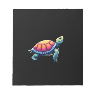 Colorful Splash Eastern Box Turtle (1) Notepad