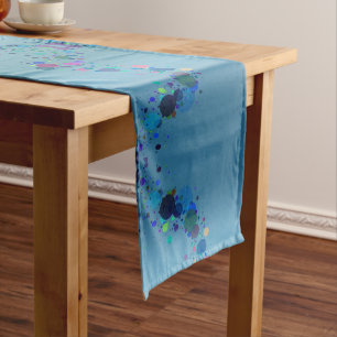 Colorful Spots Short Table Runner