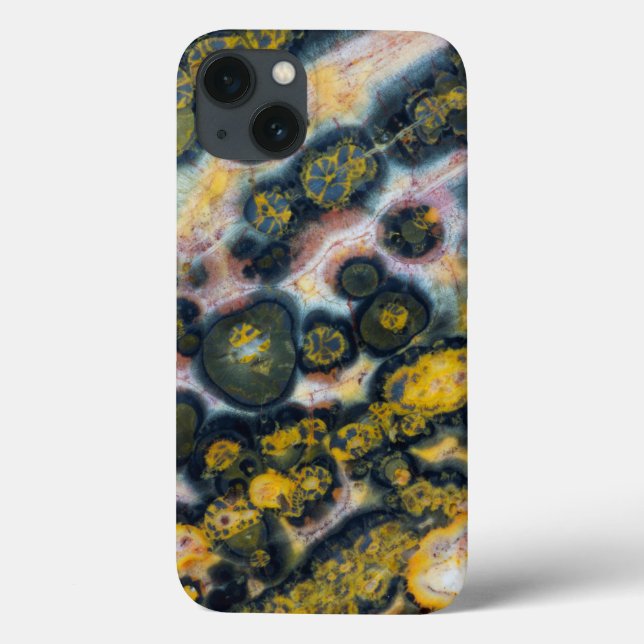 Colorful Spotted Ocean Jasper Case-Mate iPhone Case (Back)