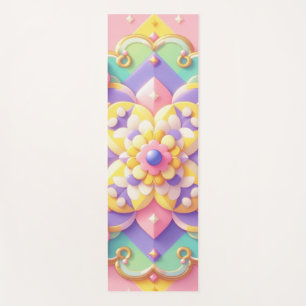 colorful spring/Easter/princess pastel Yoga Mat