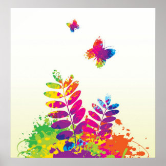 Colorful Spring Poster