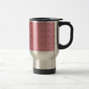 Colorful Squares Travel Mug