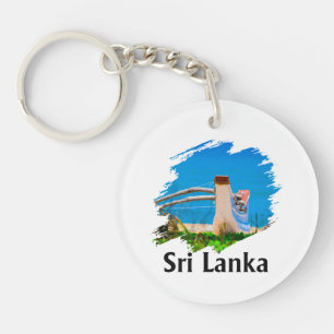 Colorful Sri lankan Key Ring
