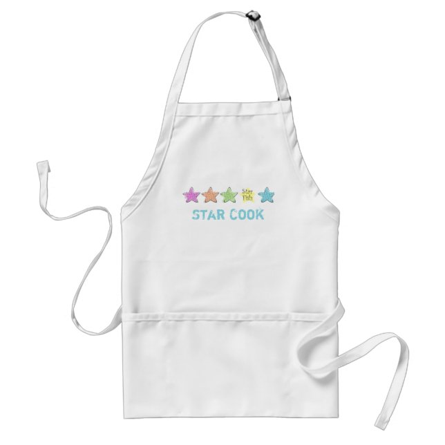 Colorful Starfish Standard Apron (Front)