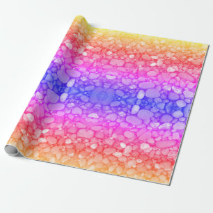 Colorful Stones Magic Matte Wrapping Paper, Paper