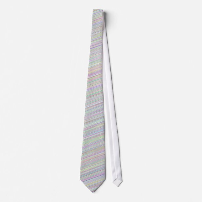 Colorful stripe tie (Front)