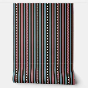 Colorful Striped Background Black White Blue Pink Wallpaper