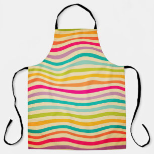Colorful Striped Seamless Pattern. illustration. b Apron