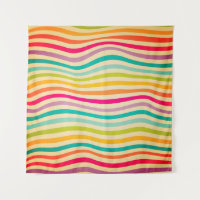 Colorful Striped Seamless Pattern. illustration. b