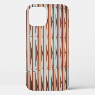 COLORFUL STRIPES AND SHADOWS iPhone 12 CASE
