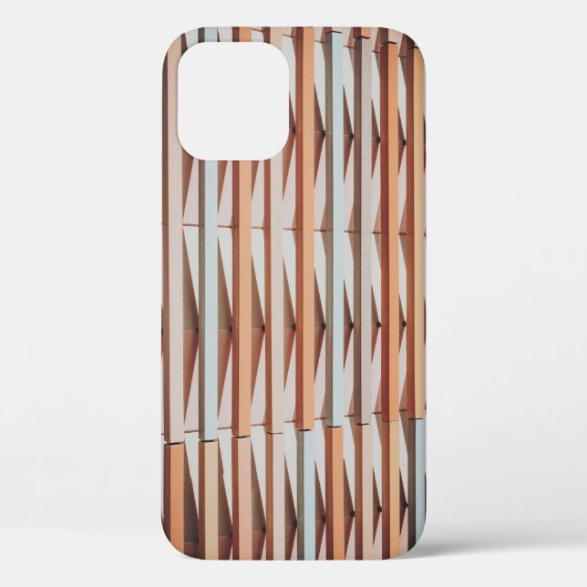 COLORFUL STRIPES AND SHADOWS Case-Mate iPhone CASE (Back)