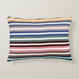 Colorful Stripes Decorative Cushion