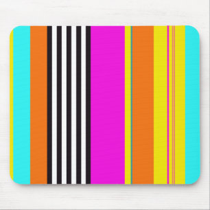 Colorful Stripes Mouse Pad