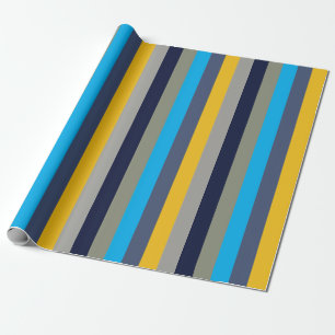 Colorful Stripes Wrapping Paper