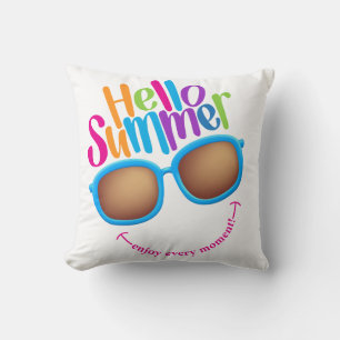 Colorful Sunglasses for Summer Cushion