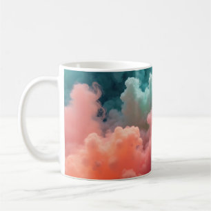 Colorful Swirled Clouds  Coffee Mug