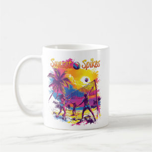 Colorful Team Design with Graphic and Text Coffee Mug
