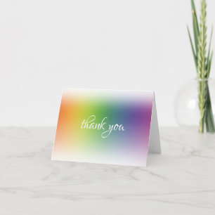 Colorful Template Handwritten Thank You Modern