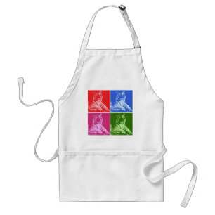 Colorful Tigers Standard Apron