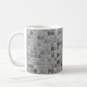 Colorful tiles in Lisbon in urban wallabstract, an Coffee Mug
